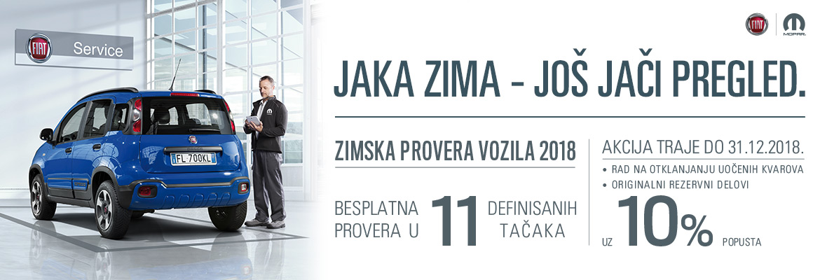 Jaka zima - Još jači pregled (Zimska besplatna provera vozila)