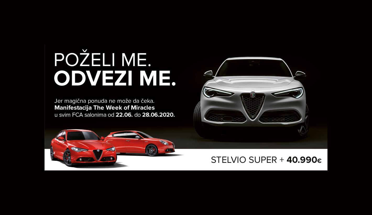 Čudesna ponuda za Alfa Romeo - The Week of Miracles