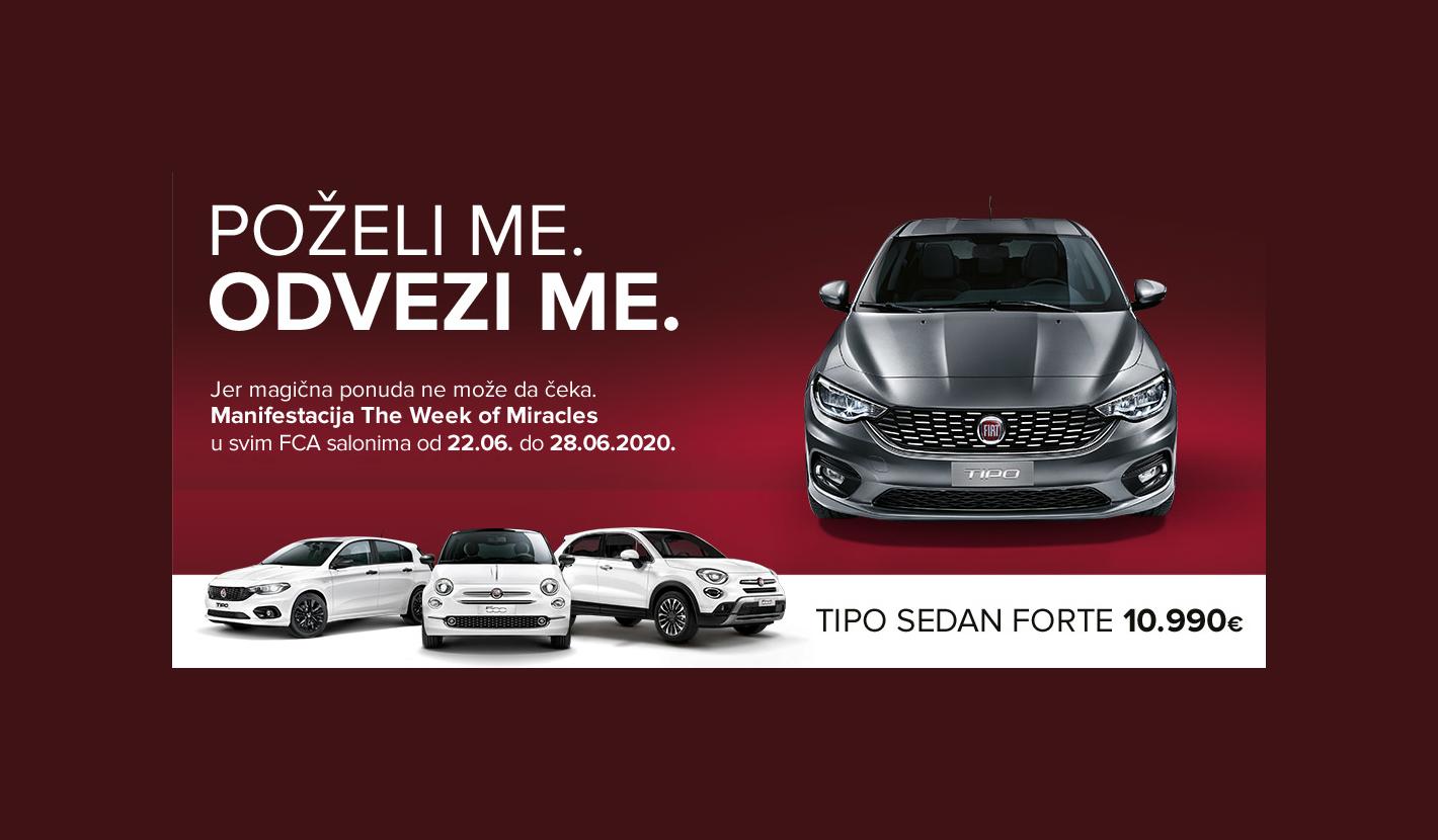 Čudesna ponuda za Fiat - The Week of Miracles