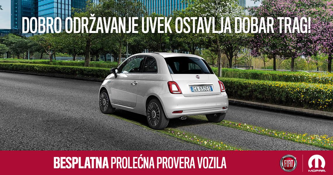 Prolećna FCA/Mopar akcija besplatne provere vozila 2021.