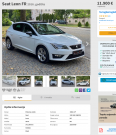 Screenshot 2022-06-21 at 19-29-42 Polovni Seat Leon FR 2016. god. Polovni Automobili Srbija Beograd.png